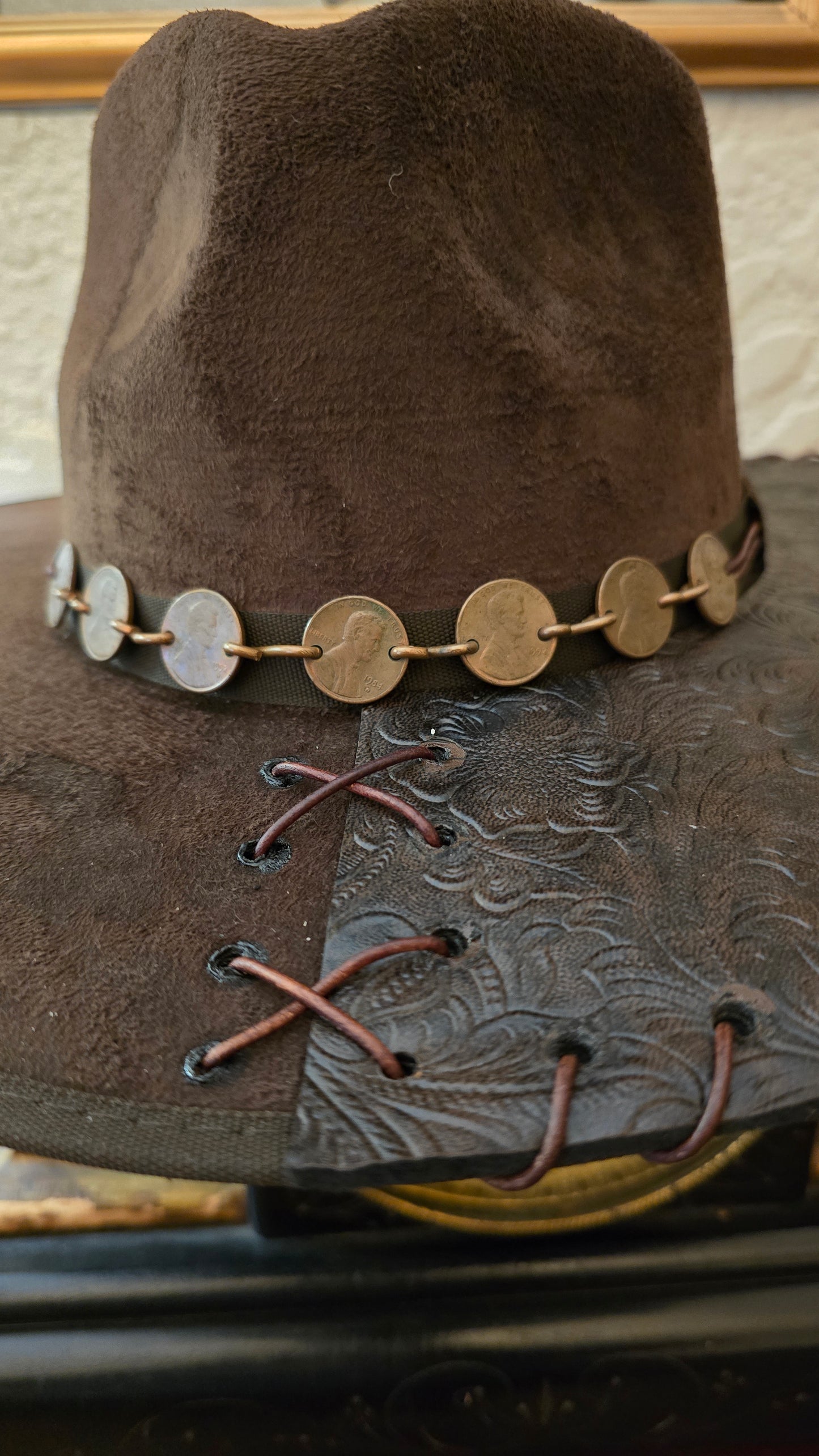 Brown Suede
