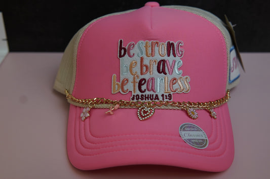 Be Strong Be Brave Trucker