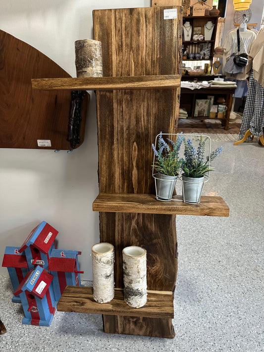 Live Edge floating shelf