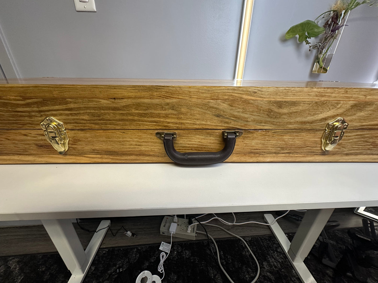 Solid Cypress gun case
